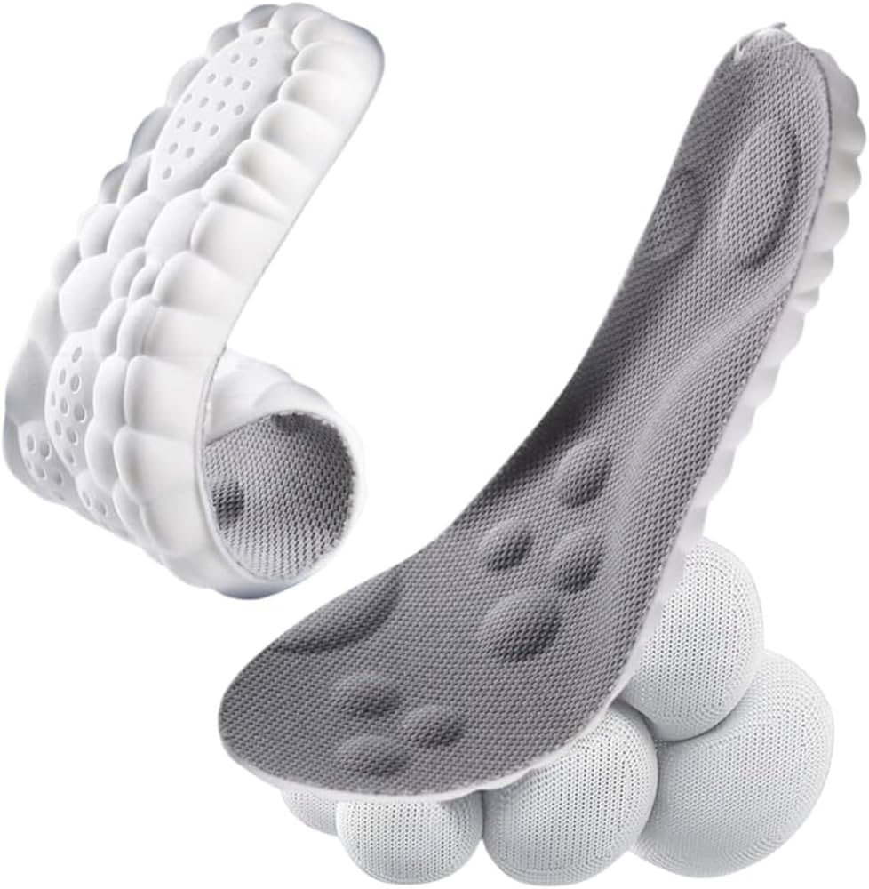 CloudStep 4D® - Palmilha Ortopédica com Massagem Ativa em Gel 4D